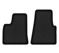 Alfombrillas delanteras velour negras 2 uds. para: Tesla S I 2012-2016 sedán
