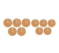 Alfombrillas efectivas de fibra de coco para mantener la salud del suelo, apoya las condiciones óptimas de crecimiento para las plantas, paquete de 10 para uso en jardín