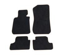 Alfombrillas El Suelo Coche Accesorios Alfombras Revestimientos para 3Series 2/4 Puertas E46 1998-2005(Beige)