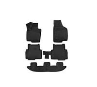 Alfombrillas ELEMENT 3D para Seat Alhambra (2017->), MPV, Mk2 (7N), (Europa), 5 Unidades.