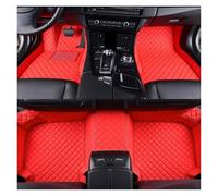 Alfombrillas Furgoneta Alfombrillas para El Suelo del Coche Alfombrillas para El Suelo Alfombrillas para Dodge para Ram 1500 2011 2012 2013 2014 2015 2016 2017(Red,Right Hand Driver)