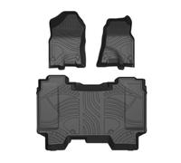 Alfombrillas Furgoneta Alfombrillas para El Suelo del Coche Duraderas Impermeables TPE Accesorios Interiores para Dodge para Ram 1500 2019 2020