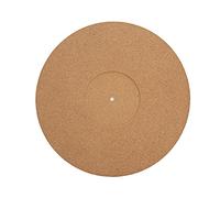 Alfombrillas giratorias de 12 pulgadas, almohadilla giratoria de corcho suave para tocadiscos LP de vinilo de 12 pulgadas, diámetro 295 mm, antideslizante, antiestático