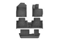 Alfombrillas Goma Coche para JETOUR para X70 para Plus 2025-2021 Alfombrillas Maletero Todo Tipo Clima Carga Delantera Y Trasera Almohadillas Los Pies(RHD 4PCS,X*70 PL*US 21-25)