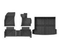 Alfombrillas Goma para Chery para OMODA 5 para C5 FX E5 EV Y para Fuel 2024 2025 Alfombrillas Coche TPE 3D Vehículos con Volante A La Izquierda O A Derecha(4pcs-RHD-Fuel)