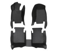 Alfombrillas Goma para Mitsubishi para Outlander para Lancer X 2008-2023 Alfombrillas Coche Accesorios Interiores para(Full Set-Black Beige)