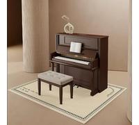 Alfombrillas insonorizantes para Piano, Alfombra Rectangular Antideslizante Lavable, Funda Protectora for Pedal de Piano, Accesorios for Instrumentos Musicales (Grosor 0,81 cm)(C,140x160cm)