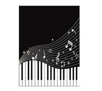 Alfombrillas insonorizantes para Piano, Felpudo insonorizado for Sala de música (80 x 160 cm)(B)