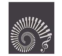 Alfombrillas insonorizantes para Piano, Mantas insonorizantes de 80 x 160 cm (31,5 63 Pulgadas), alfombras con reducción Ruido y Antideslizantes(B)