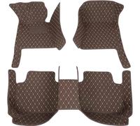 Alfombrillas Integrales Antideslizantes para El Interior del Coche, Compatibles con para VW para Passat C42 2020-2023(Coffee,LHD)