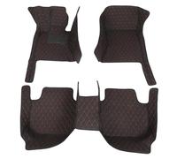 Alfombrillas Integrales Impermeables Y Antideslizantes para VW para Atlas De 7 Plazas 2017-2023(Black Red,2021-2023)