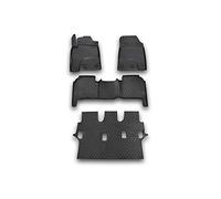 Alfombrillas Interior de Coche a Medida TPE Lexus LX570, 2012->, 7 Seats, 4 pcs.