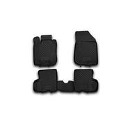 Alfombrillas Interior de Coche a Medida TPE Renault Duster 4WD, 2011-2015, 4 pcs.