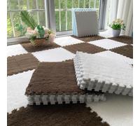 Alfombrillas Juego, alfombra dormitorio, Alfombras Espuma Entrelazadas | Aislamiento acústico y térmico,Protege el suelo,Lavable,Se puede cortar a medida,Fácil de limpiar,Variedad de estilos