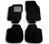 Alfombrillas Lancia Lybra desde 1999- Sia Berlina che SW, a medida, antideslizantes, talonera de goma reforzada, botones de fijación