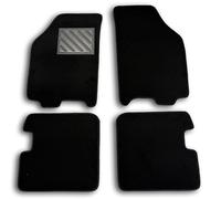 Alfombrillas Lancia Ypsilon II de 2003 a 2011, a Medida, Antideslizantes, talonera de Goma Reforzada