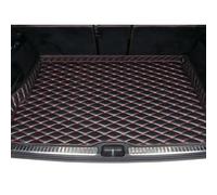Alfombrillas Maletero Coche Esteras para Maletero De Coche para Ford para Fiesta para Fusion para Mondeo para Taurus para Mustang para Kuga para Accesorios Expedición(Negro Rojo)