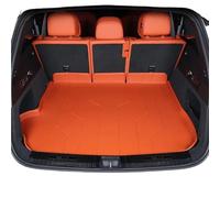 Alfombrillas Maletero para Lixiang L6 L7 Lado Plano Carga Trasera Impermeable Proteger Alfombra Revestimiento Maletero Bandeja Cubierta Accesorios Coche Estera(Main Pad Orange,L7)