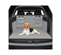 Alfombrillas Maletero Revestimiento SUV para Perros Estera Gris Maletero Mascota Solapas Laterales Protector Asiento Trasero Furgonetas Impermeable Antideslizante Alfombra Maleteros Perros