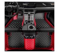 Alfombrillas Moqueta para Benz CLS C257 5Seat 2018-2022 Accesorios Interiores, Alfombra Rompecabezas Dos Colores Alfombrillas Estilo Personalizado Coche(Red Black)
