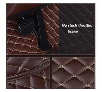 Alfombrillas Moqueta para Coche Alfombrillas De Coche Cobertura Total 3D Personalizadas para Serie 3 para F34 GT 2012-2019 Accesorios Interiores Alfombra(Café)