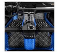 Alfombrillas Moqueta para Hyundai para Santa Fe 5Seat 2013-2023 2010-2012 para Azera 2011-2017 Alfombrillas Coche Cobertura Completa(Blue Black)