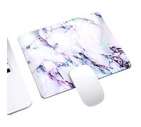 Alfombrillas Ordenador Para la Oficina Antideslizante Goma Mármol- Mousepads Mousepads Laptop Round Waterproof- Mouse Cloth Square- Con Lavable Base Pad, Mouse Pads El Lobo Busca Trabajo (A, One Size)