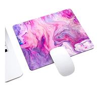 Alfombrillas Ordenador Para la Oficina Antideslizante Goma Mármol- Mousepads Mousepads Laptop Round Waterproof- Mouse Cloth Square- Con Lavable Base Pad, Mouse Pads El Lobo Busca Trabajo (E, One Size)