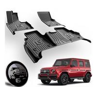 Alfombrillas Originales para Mercedes-Benz Clase G/AMG G63 SUV/G500/G550 2019-2024 - Revestimientos de Piso TPE para Todo Tipo de Clima para Benz Clase G/AMG G63 SUV/G500/G550 1ª y 2ª Fila, Juego