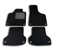 Alfombrillas para A3 8P/8PA de 2003 a 2012, a Medida, talonera de Goma Reforzada y Botones de fijación.