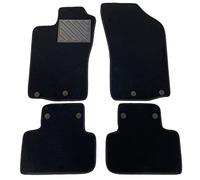 Tappeti ni para Alfa Romeo 147 de 2001 a 2010 en mirusa, Antideslizante, talonera de Goma Reforzada, Botones de fijación