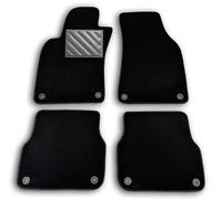 Alfombrillas para Audi A6 C6 2004-2011 Delantero/Sedán/Allroad a Medida Antideslizante, umbral de Puerta de Goma Reforzada
