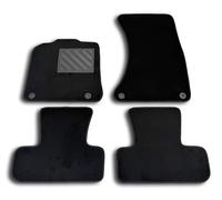 Alfombrillas para Audi Q5 8R 2008-2016 a Medida, Antideslizantes, talonera de Goma Reforzada, Botones de Anclaje