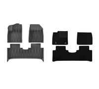 Alfombrillas para BYD Yuan Plus 2022-2025 Rear Seat Drawer-Less Version Double Layer, TPE Impermeables Set de Alfombrillas de Goma Antideslizante Coche Accesorios