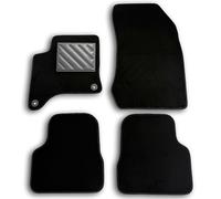 Alfombrillas para Citroen C4 III Desde 2024- / C4 X Desde 2024- | Motor híbrido | A Medida, Antideslizantes, talonera de Goma Reforzada, Botones de fijación