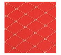 Alfombrillas para Citroen DS DS3 DS4 DS5 DS6 DS7 DS4S DS5LS Auto Foot Mats Leather Car Floor Mat Car Styling(2 Piece Red)