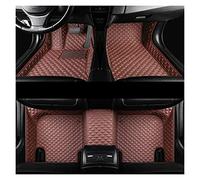Alfombrillas para Coche Alfombras Automóviles Floorliner Decorativo Tapetes Cuero para Tablero Automóvil para Isuzu para Mu-x 2014-2018 (5 Plazas) Moqueta(Café)