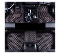 Alfombrillas para Coche Alfombrillas Coche para Chevy para Aveo para MK2 para Sonic 2011-2017 Accesorios para Automóviles Protector Impermeable Cuero Moqueta(LHD 3pcs BK Red)