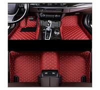 Alfombrillas para Coche Alfombrillas Coche para Kia Optima para K5 para JF 2016-2019 Coche Alfombras Tablero Cuero Personalizadas Almohadillas Pies Moqueta(Rojo)