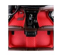 Alfombrillas para Coche Alfombrillas Coche para Nissan para Maxima 2009 2010 2011 2012 2013 2014 2015 2016 2017 Moqueta Coche(Estilo 1 Rojo)