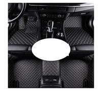 Alfombrillas para Coche Alfombrillas Coche para Subaru para XV 2012-2017 Alfombras Cuero Alfombras Cubiertas Tablero Accesorios Interior Coche Moqueta(LHD(3pcs) BK Black)