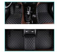 Alfombrillas para Coche Alfombrillas Coche para Toyota para Wish 2010-2021 2011 2012 2013 2014 Almohadillas Pie Coche Personalizadas Cubierta Alfombra Automóvil Moqueta(Black-Black)