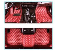 Alfombrillas para Coche Alfombrillas Coche para Toyota para Wish 2010-2021 2011 2012 2013 2014 Almohadillas Pie Coche Personalizadas Cubierta Alfombra Automóvil Moqueta(Rojo)