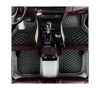 Alfombrillas para Coche Alfombrillas Cuero Lujo para Subaru WRX 2015 2016 2017 2018 Resistentes Al Agua Y A La Intemperie para Coche Moqueta Coche(Style 2 Gray Black)