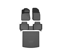 Alfombrillas para Coche Alfombrillas Goma para Maletero Coche para Cayenne 2018-2022 Impermeables Antideslizantes Y con Un Diseño Totalmente Envolvente(Floor and Trunk mats)