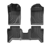 Alfombrillas para Coche Alfombrillas Maletero Coche para F&ORD para Ranger 2024 2025 5 Pies Y 596 Pulgadas Color Negro(LHD 3 Piezas)