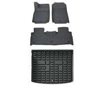Alfombrillas para Coche para Chery para Jetour T1 2024 2025 Impermeables para Todo Tipo De Clima Delanteras Y Traseras. Alfombrillas TPE 3D Alfombrilla Coche(Floor Mats 4pc)