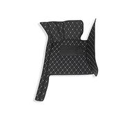 Alfombrillas para Coche para Ford para Mustang 2015-2021 Alfombrillas Coche Estilo Interior Alfombras Cuero Auto Protector Alfombras Decoración Moqueta(Front 1pcs BK Beige)