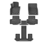Alfombrillas para Coche para Mazda CX-90 PHEV De 6/7 Plazas 2024 Y 2025 Protección Maletero Impermeables Accesorios Todo Tipo Clima Alfombrillas TPE Lfombras De Coche(4PCS)