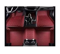 Alfombrillas para Coche para para Kadjar 2015-2019 Alfombrillas Coche Ajuste Personalizado Alfombras Cuero Alfombras Tablero Accesorios Estilo Coche Moqueta(Red Wine)